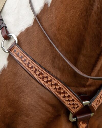 Alternative view of Circle Y Saturn Rising Breastcollar