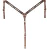 Circle Y Buckskin Beaded Breastcollar