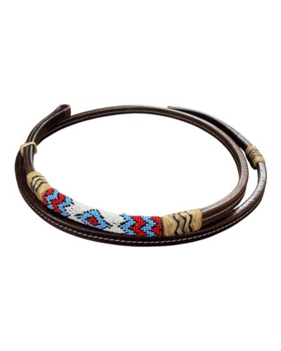 Leather Beaded Over and Under Whips - Image 21