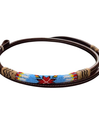 Leather Beaded Over and Under Whips - Image 17