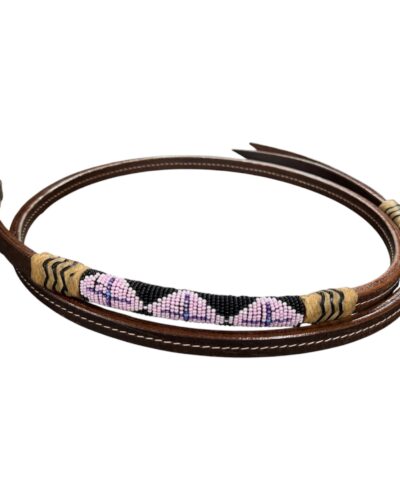 Leather Beaded Over and Under Whips - Image 14