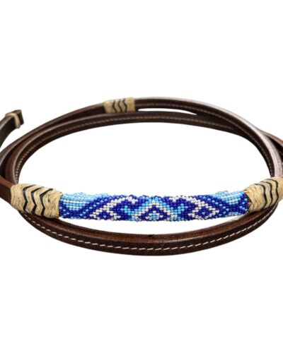Leather Beaded Over and Under Whips - Image 10
