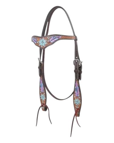 Circle Y Light As A Feather Browband Headstall