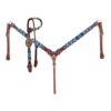 Southwest Beaded 1-Ear Headstall & Breastcollar Set