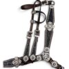 Rockn’ Wilsons Black Chunky Glitter w/ XL Conchos