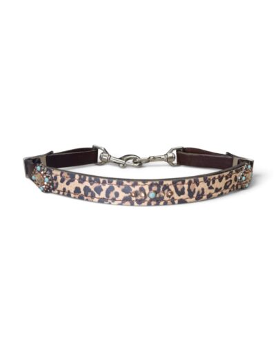 Rockn’ Wilsons Cheetah Wither Strap w/ Turquoise