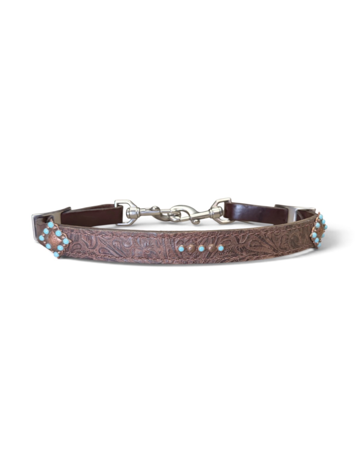 Rockn’ Wilsons Brown Filigree Wither Strap