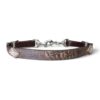 Rockn' Wilsons Brown Gator Wither Strap w/ Crystal Conchos