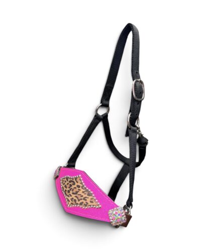 Rockn’ Wilsons Hot Pink & Cheetah Bronc Halter