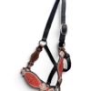 Rockn’ Wilsons Red Chunky Glitter Bronc Halter