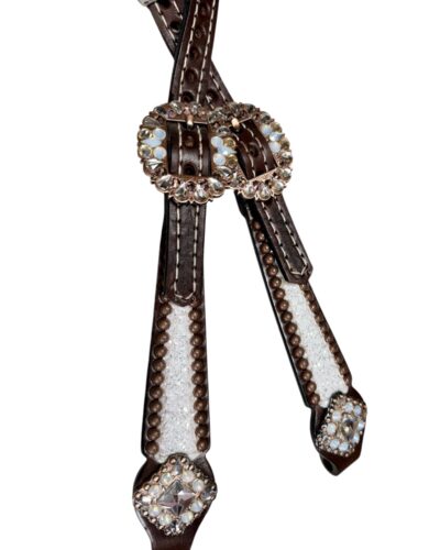 Alternative view of Rockn’ Wilsons Chunky White Glitter Headstall