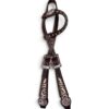 Rockn’ Wilson’s Cheetah Headstall w/ Copper Accents