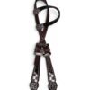 Rockn’ Wilsons Black Chunky Glitter & Black Checker Headstall