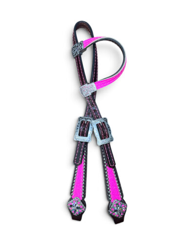 Rockn’ Wilsons Bright Pink Headstall