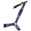 Rockn’ Wilson’s Turquoise w/ Purple Overlay Breastcollar
