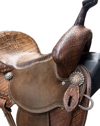 Used 13.5’’ Double J Pursuit Flex Barrel Saddle- Please Read Description Below! - Image 6