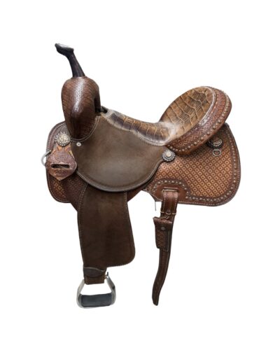 Used 13.5’’ Double J Pursuit Flex Barrel Saddle- Please Read Description Below!