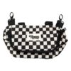 Jopps Printed Saddle Pouches - Black Checker