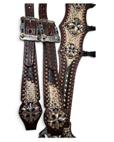 Rockn’ Wilsons Rose Gold Cheetah w/ Black Elephant - Image 2
