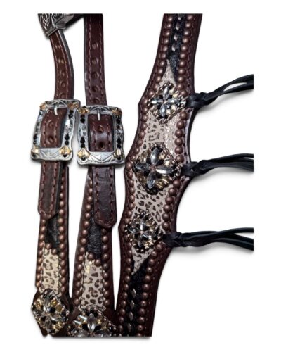 Rockn’ Wilsons Rose Gold Cheetah w/ Black Elephant - Image 3