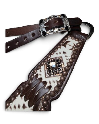 Rockn’ Wilsons White Laredo with Cross Stitch & Black Accents - Image 3