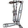 Rockn’ Wilsons White Chunky Glitter w/ XL Conchos