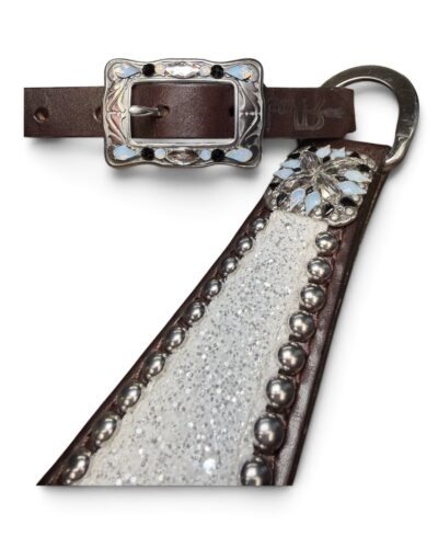Rockn’ Wilsons White Chunky Glitter w/ XL Conchos - Image 4