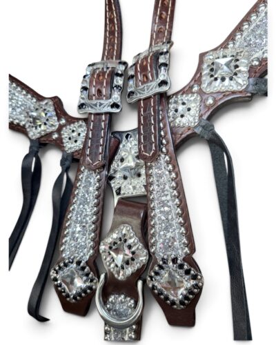 Rockn’ Wilsons Chunky Silver Glitter w/ Black Accents - Image 3