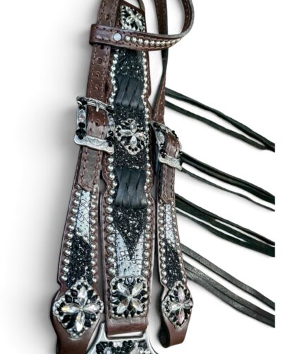 Rockn’ Wilsons Silver Mystic & Black Chunky Glitter - Image 3