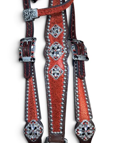 Alternative view of Rockn’ Wilsons Red Ice with Silver & Black