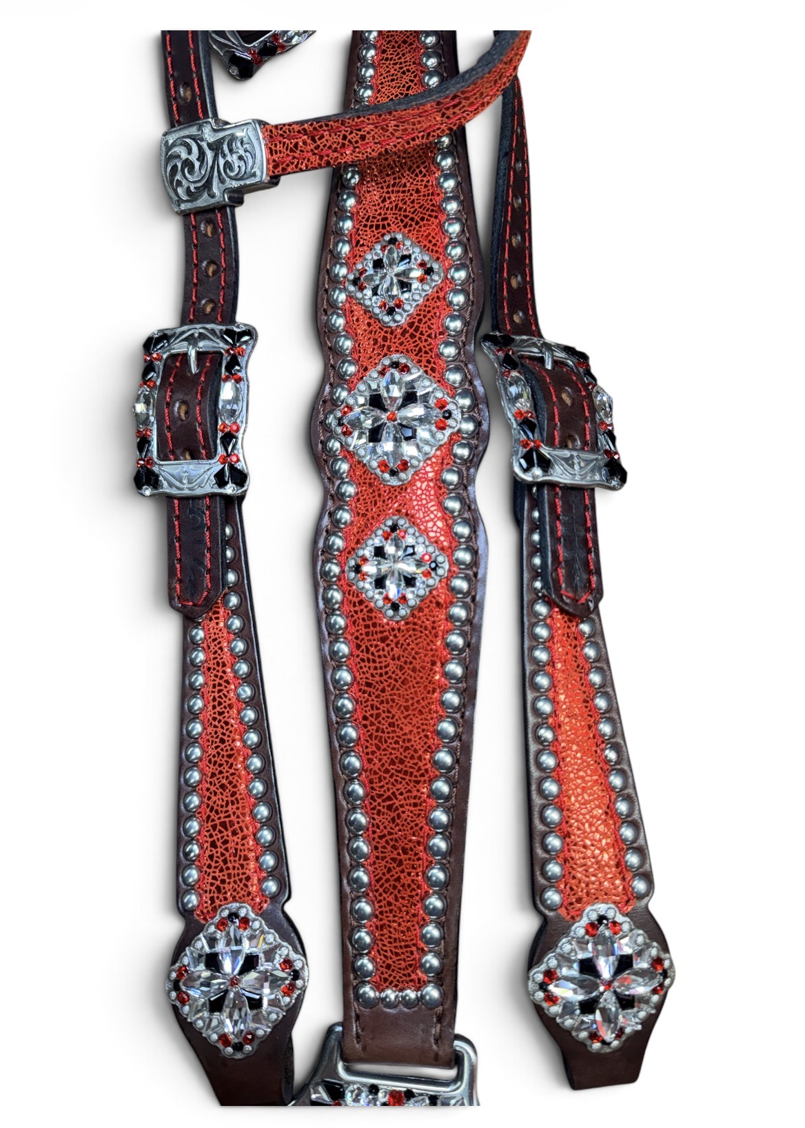 Rockn’ Wilsons Red Ice with Silver & Black - Image 2