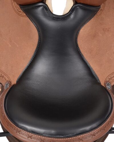 16’’ Circle Y High Horse Iron Weed Cordura Trail saddle - Image 3
