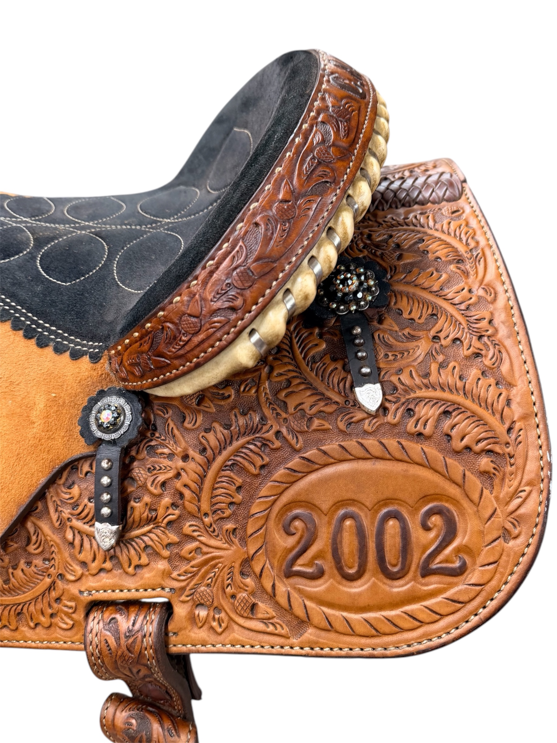 Used 14.5’’ Ammerman Trophy Barrel Saddle - Image 2