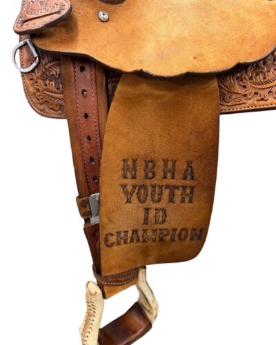 Used 14.5’’ Ammerman Trophy Barrel Saddle - Image 4
