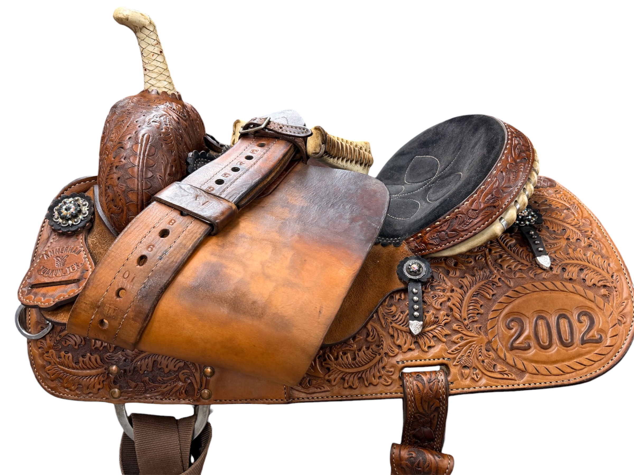 Used 14.5’’ Ammerman Trophy Barrel Saddle - Image 5