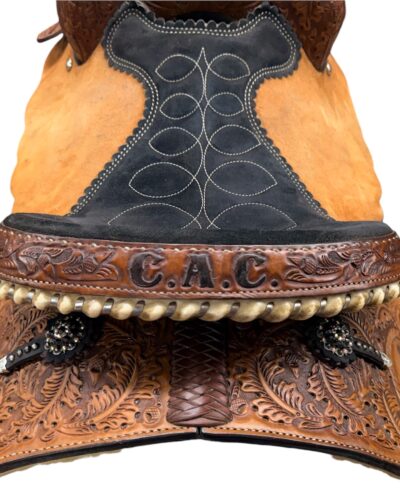 Used 14.5’’ Ammerman Trophy Barrel Saddle - Image 7