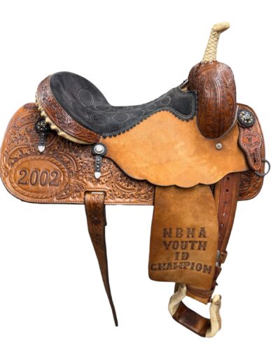 Used 14.5’’ Ammerman Trophy Barrel Saddle - Image 8