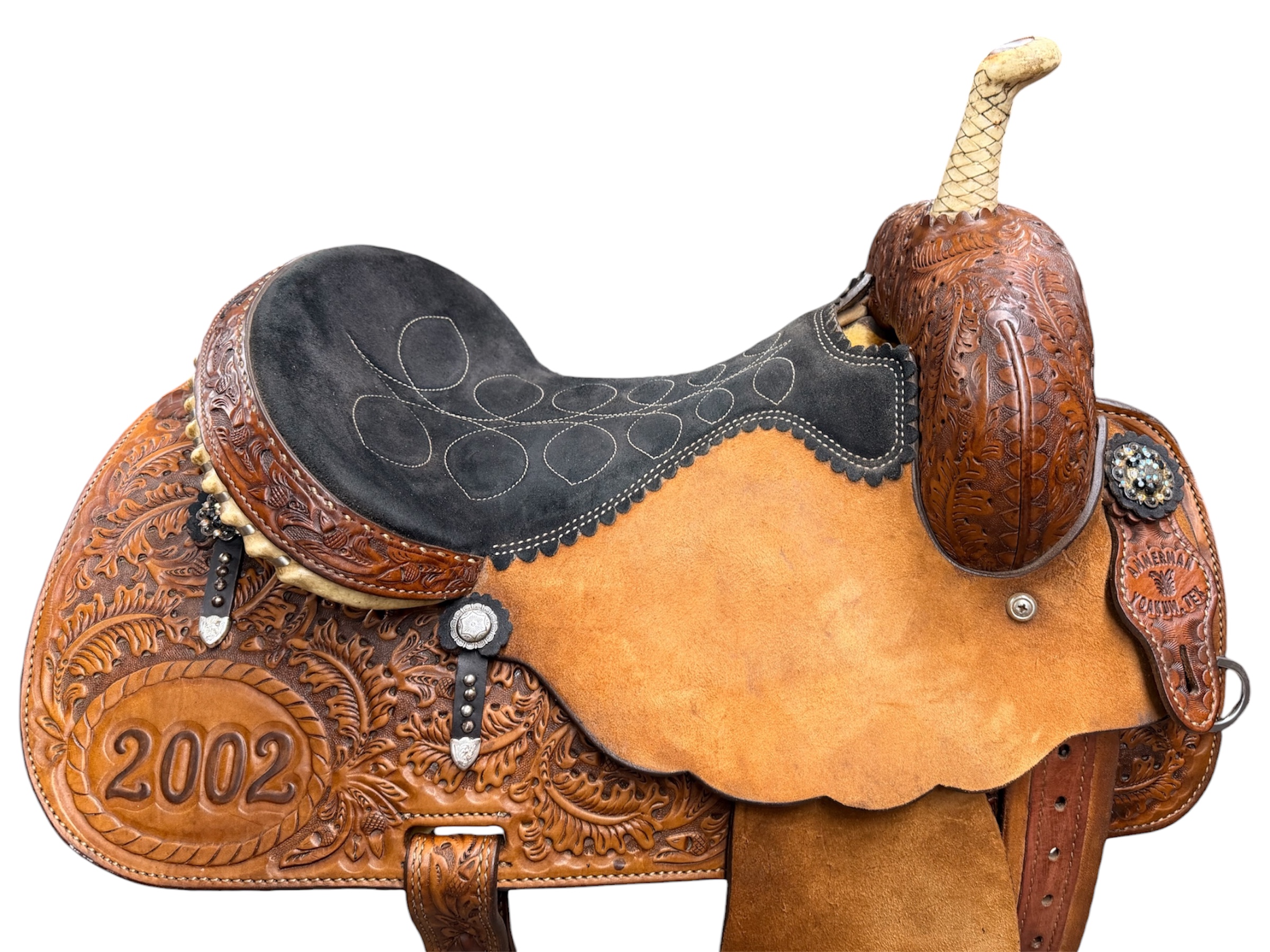 Used 14.5’’ Ammerman Trophy Barrel Saddle - Image 9