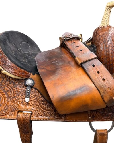 Used 14.5’’ Ammerman Trophy Barrel Saddle - Image 12