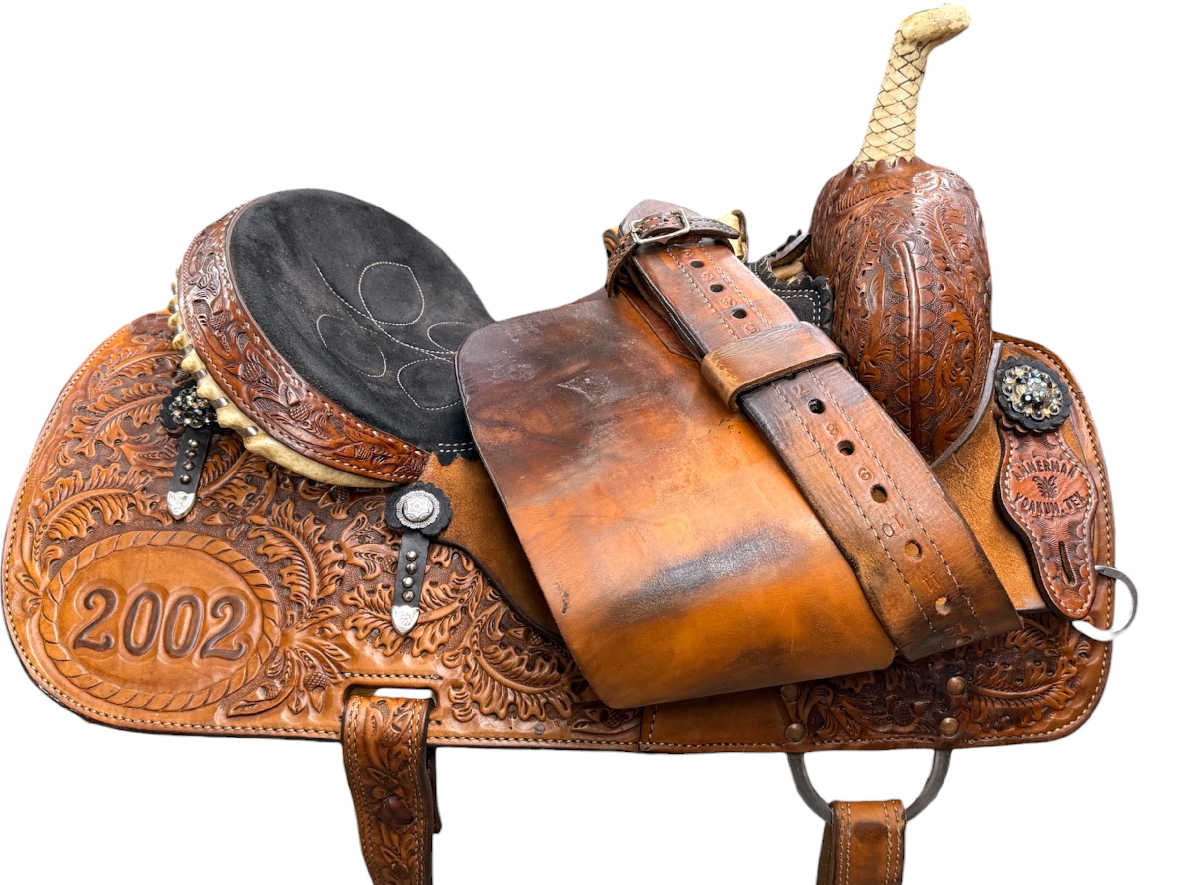 Used 14.5’’ Ammerman Trophy Barrel Saddle - Image 12