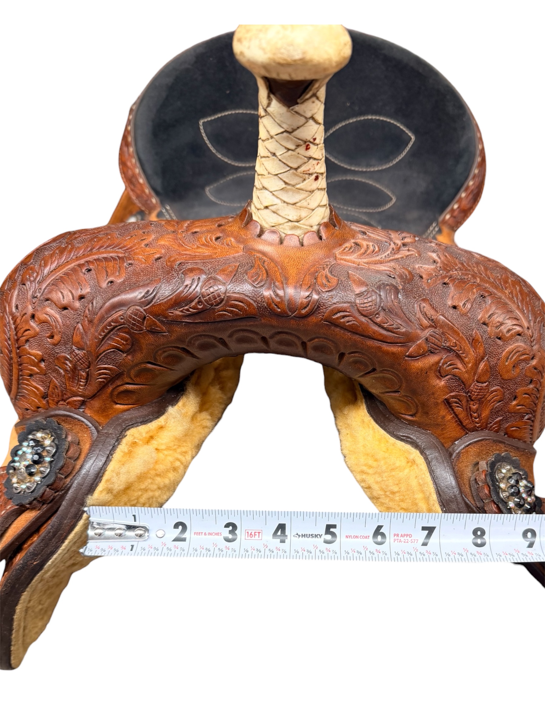Used 14.5’’ Ammerman Trophy Barrel Saddle - Image 13