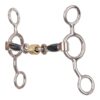 Reinsman Diamond R Jr. Cowhorse 3pc Dogbone Bit