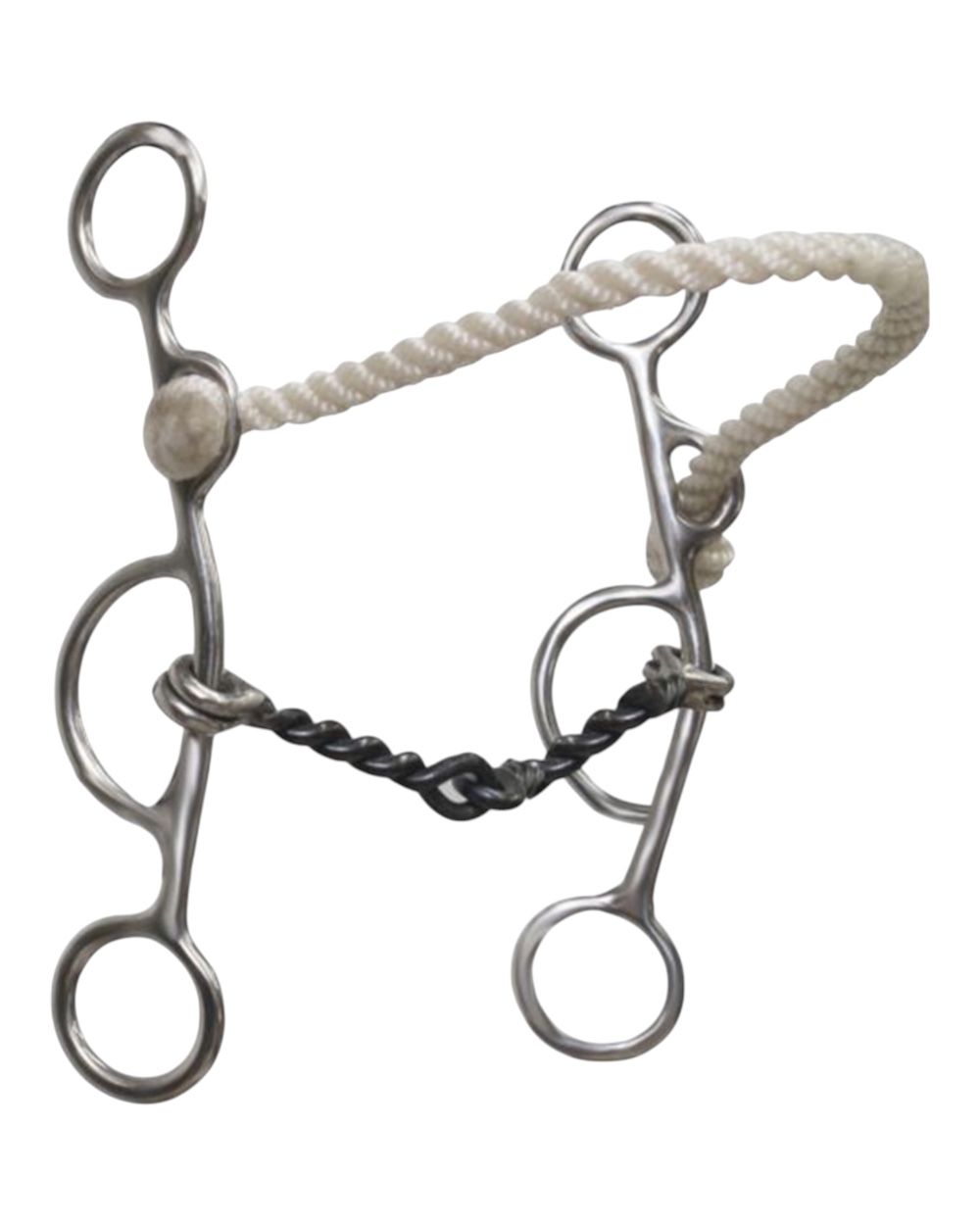 Twisted Wire Combination Bit with Rope Nose