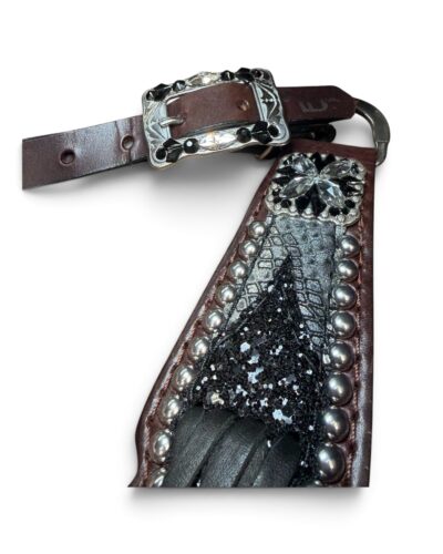Alternative view of Rockn’ Wilsons Silver Mystic & Black Chunky Glitter