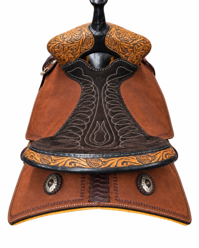 14 1/2" Martin Stringray Barrel Saddle - Image 3