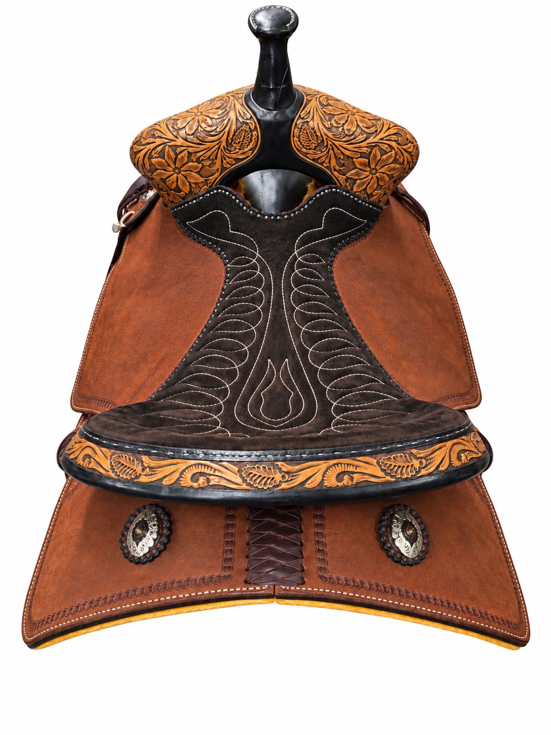 14 1/2" Martin Stringray Barrel Saddle - Image 3