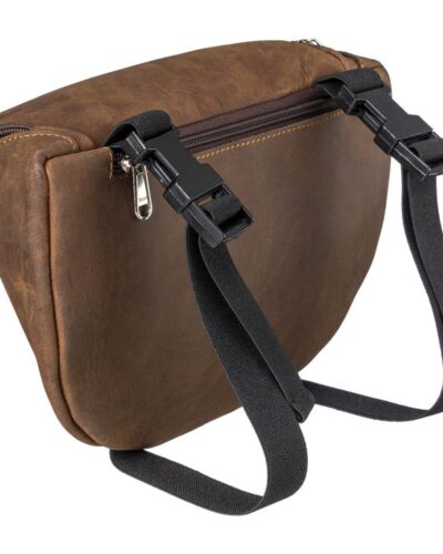 Alternative view of Leather Saddle Pouch