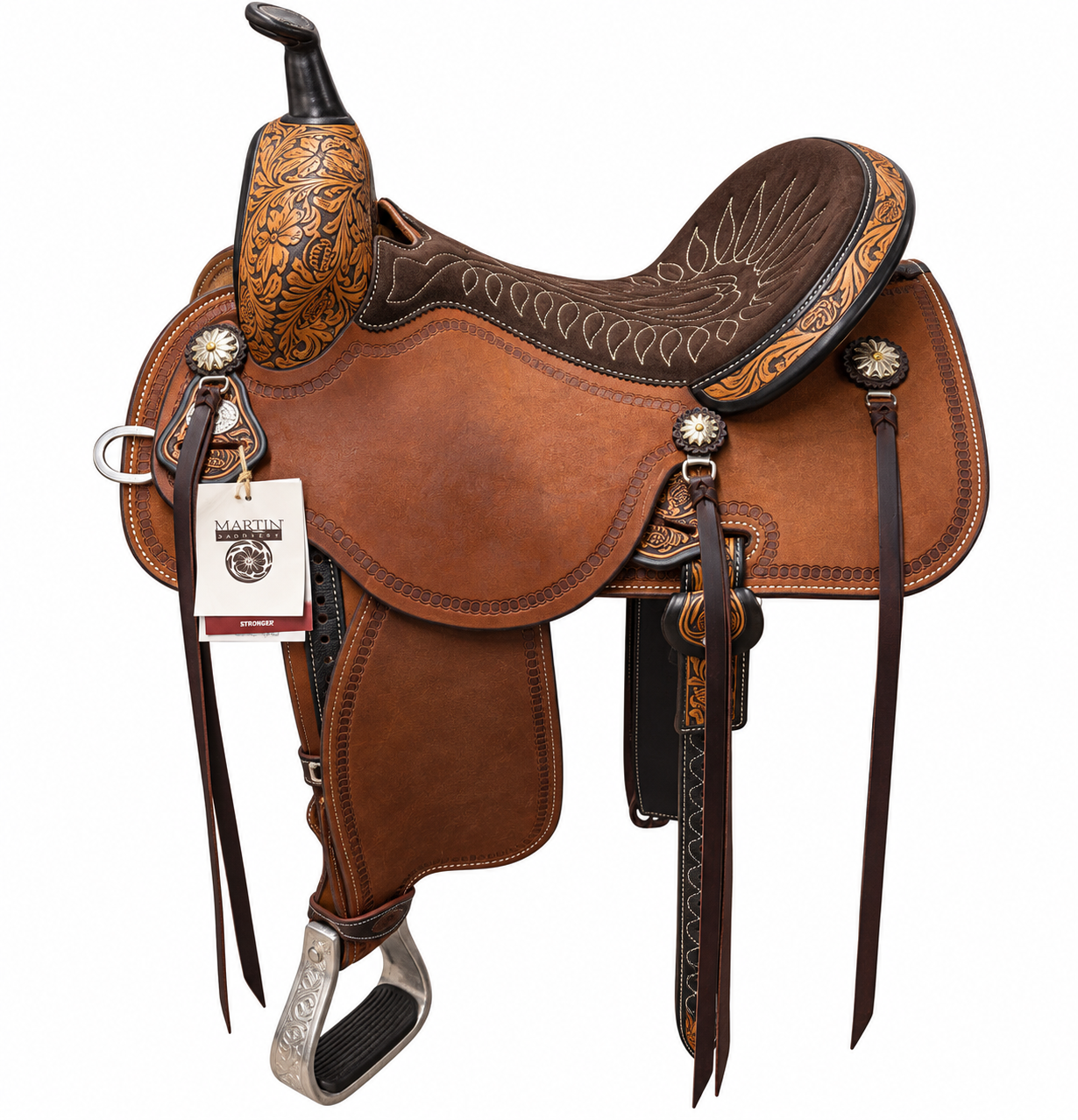 14 1/2" Martin Stringray Barrel Saddle