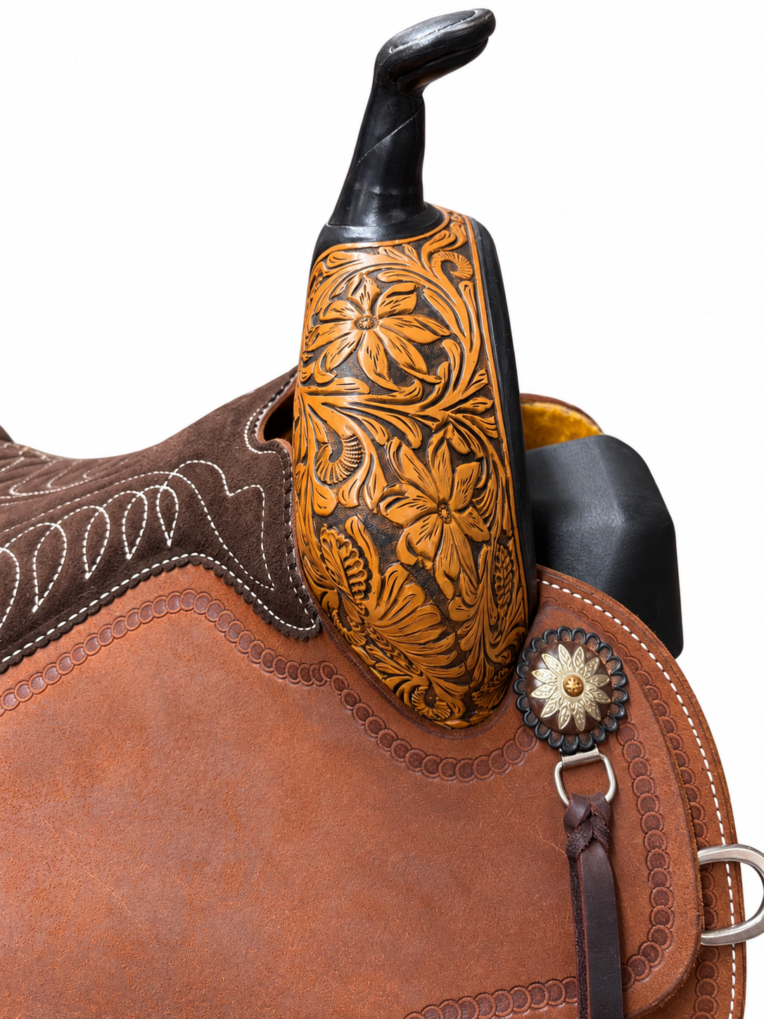 14 1/2" Martin Stringray Barrel Saddle - Image 2