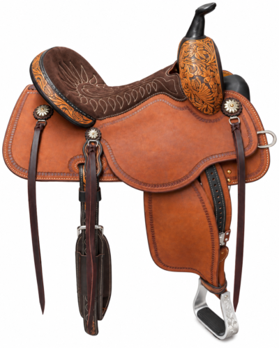 14 1/2" Martin Stringray Barrel Saddle - Image 4